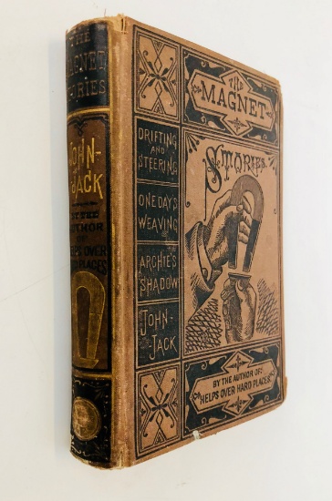 The MAGNET STORIES by Lynde Palmer (1868) Children's Book