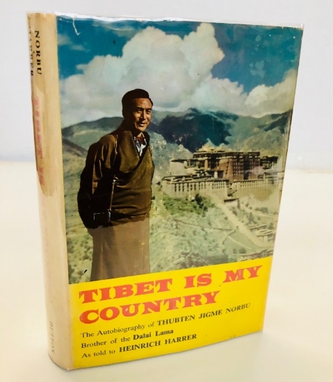 TIBET IS MY COUNTRY Thubten Jigme Norbu (1961) with HEINRICH HARRER