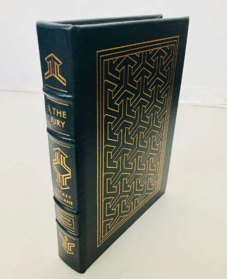 RARE I, The Jury by MICKEY SPILLANE (2005) SIGNED COLLECTOR'S EDITION - EASTON PRESS