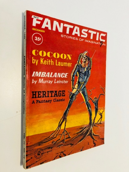 FANTASTIC Science Fiction Magazine - DECEMBER 1962 - COCOON by Keith Laumer