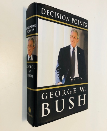 DECISION POINTS by George W. Bush SIGNED