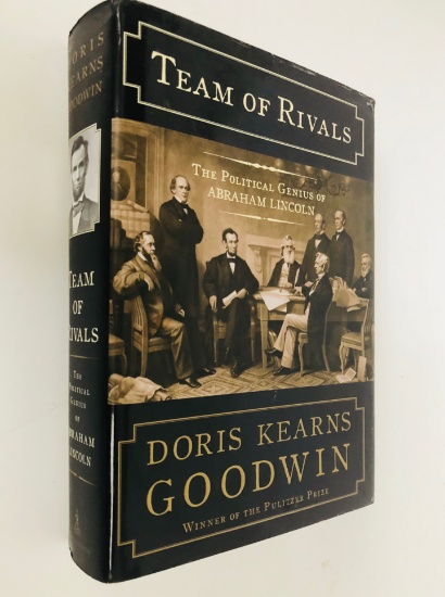 TEAM OF RIVALS Poetical Genius of Abraham Lincoln SIGNED by Doris Kearns Goodwin