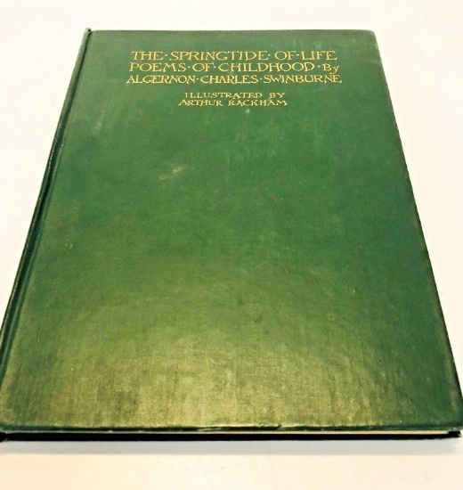 RARE The Springtide of Life: Poems of Childhood (1918) ARTHUR RACKHAM