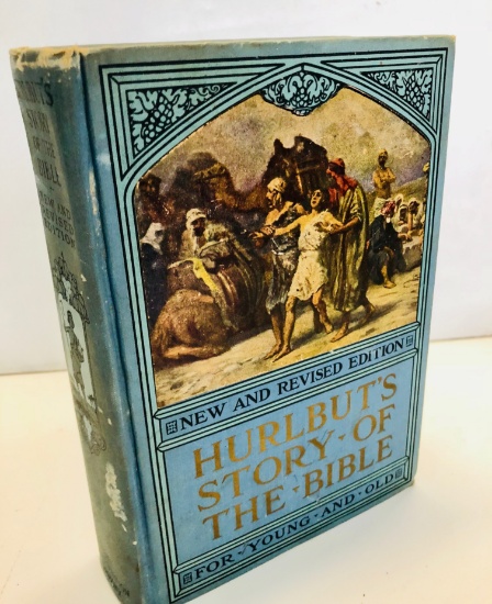 Hurlbut's Story of the Bible by Jesse Lyman Hurlbut (1932) Color Illustrations