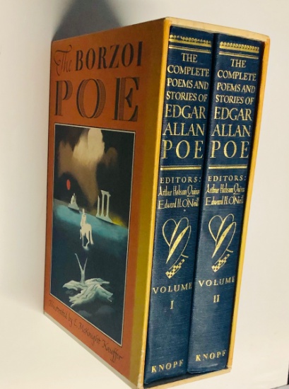 The Borzoi Poe: The Complete Poems and Stories of Edgar Allan Poe - Two Volumes