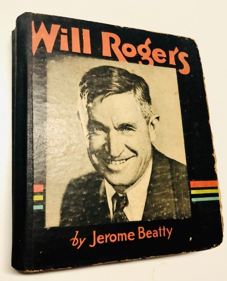 The Story of Will Rogers by Jerome Beatty (1935) Little Books