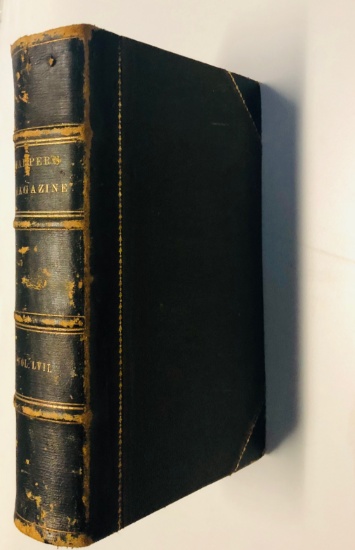 Harper's New Monthly Magazine 1878 BOUND with STANLEY and THROUGH THE DARK CONTINENT - AFRICA