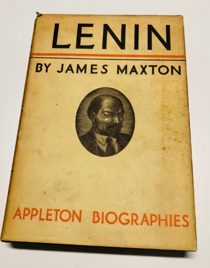 LENIN by James Maxton (1932) Owned by U.S. Army Medical