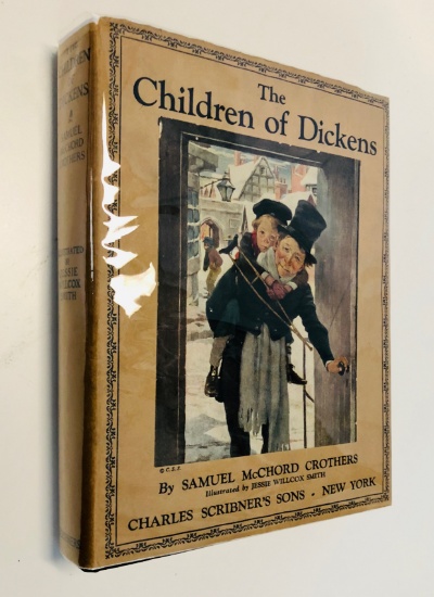 The Children of Dickens (1925) with RARE Dust Jacket - Illustrated by Jessie Willcox Smith