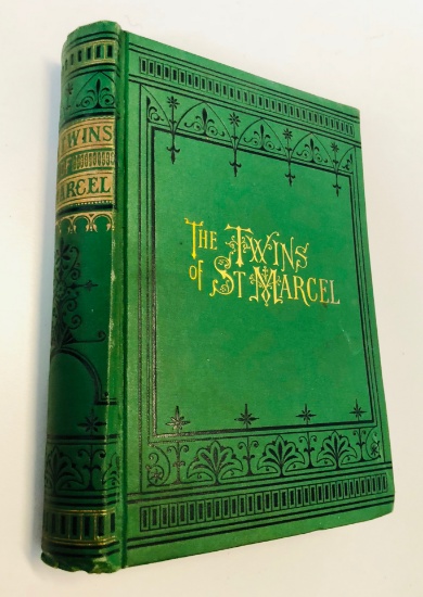 The Twins of Saint Marcel, A Tale of Paris Incendie by Mrs. A.S. Orr (1875) DECORATIVE BINDING