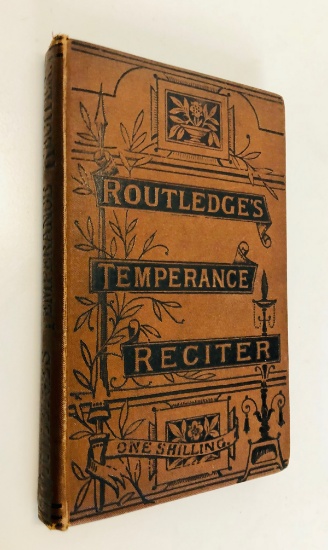 Routledge's TEMERANCE RECITER (c.1880)