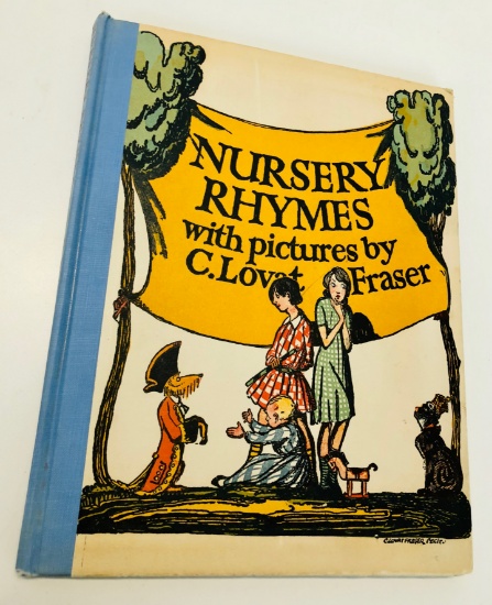 NURSERY RHYMES: With Pictures by C. Fraser Lovat (1946)