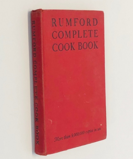 RUMFORD Complete COOK BOOK (1945)