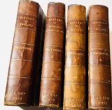 RARE History of England (1841) FOUR Volumes WAS ON THE U.S. OHIO