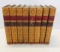 RARE Eight Volumes of George Eliot (1887) DECORATIVE BINDING