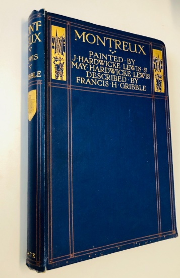 MONTREUX Painted by J. Hardwicke Lewis and May Hardwicke Lewis (1908)