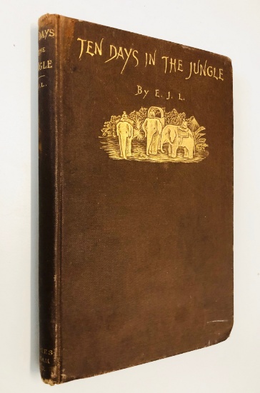 Ten Days in the Jungle by J.E.L. (1885) TRAVEL MEMOIR