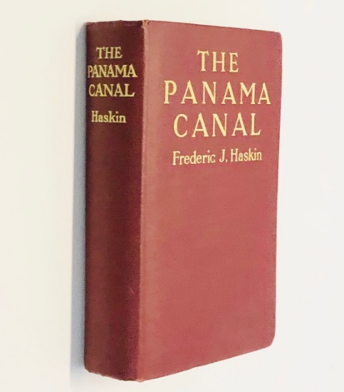 The Panama Canal by Frederic J. Haskin (1913) with Color Map