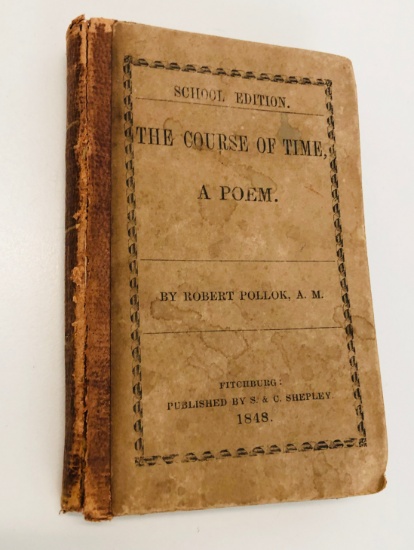 The Course of Time; A Poem, by Robert Pollok (1847)