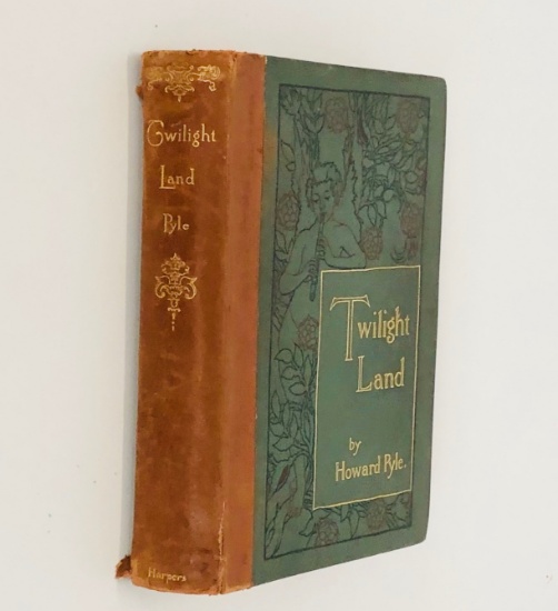 RARE TWILIGHT LAND by Howard Pyle (1895) Inn of the Sign of Mother Goose