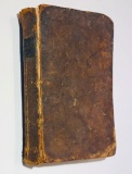 The HOLY BIBLE and Old and New Testaments (1833) with Early Signature and Poetry Inside