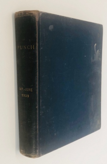 RARE PUNCH BOUND (1939) Illustrations NAZI - WW2 - HITLER