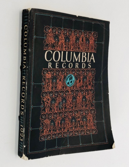 COLUMBIA RECORDS (1923) Record Catalog - Columbia Graphophone Company