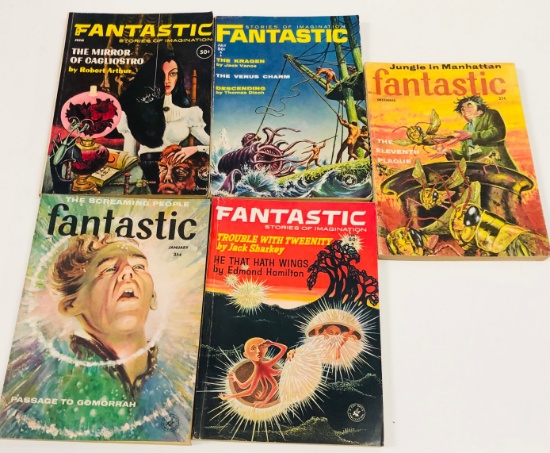 Collection of 1950's and 1960's SCIENCE FICTION Magazines