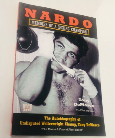 Nardo: Memoirs of a Boxing Champion SIGNED BY WORLD CHAMPION BOXER