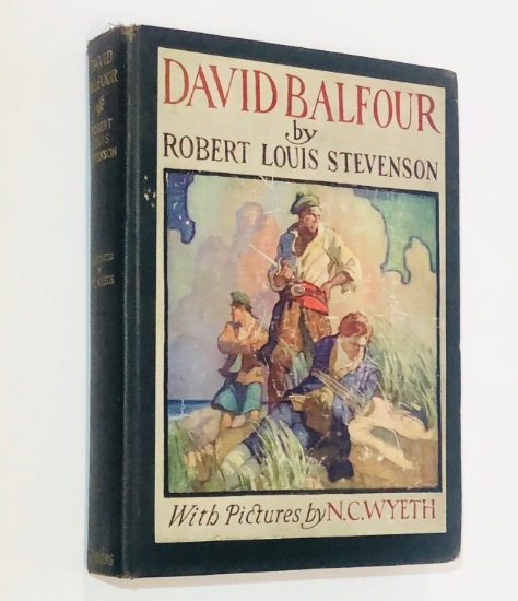 DAVID BALFOUR by Robert Louis Stevenson (1927) Illustrated by N.C. WYETH