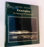 SIGNED ANSEL ADAMS Examples: The Making of 40 Photographs