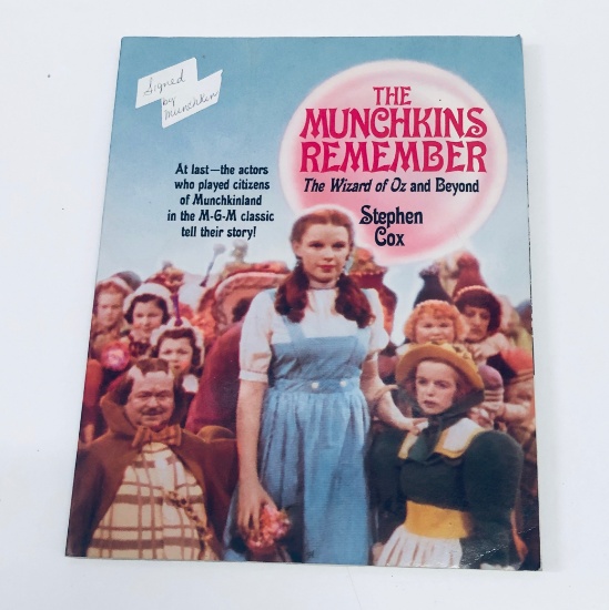 The Munchkins Remember: "The Wizard of Oz" (1989) SIGNED BY ACTUAL MUNCHKIN ACTOR