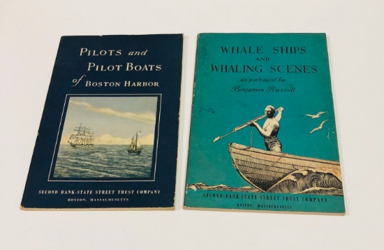 PILOTS & PILOT BOATS of Boston Harbor & WHALE SHIPS and WHALING SCENES (1950's)