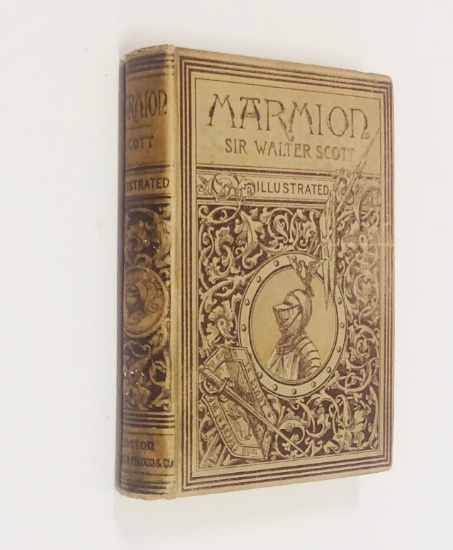 MARMION by Sir Walter Scott (1885) Fully Illustrated