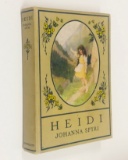HEIDI Gift Edition with 14 Color Illustrations (1919) VERY NICE