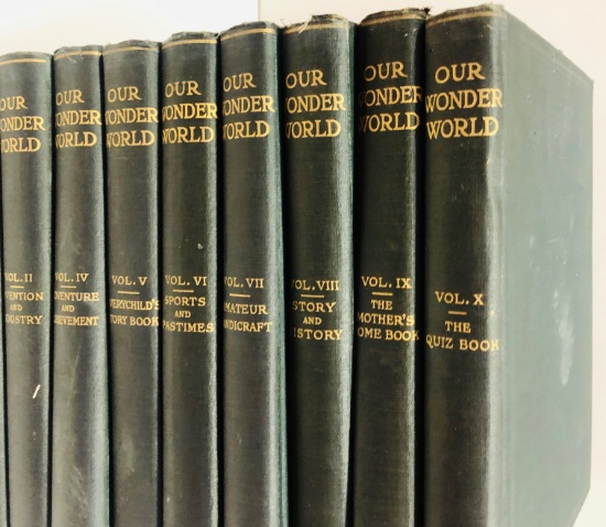 Our Wonder World A Library of Knowledge in TEN VOLUMES (1914)