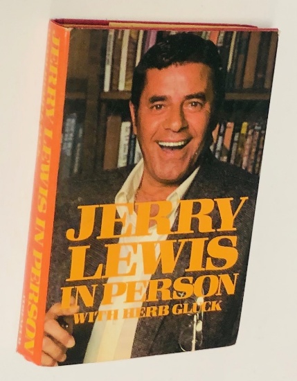 Jerry Lewis in Person (1982) SIGNED by JERRY LEWIS