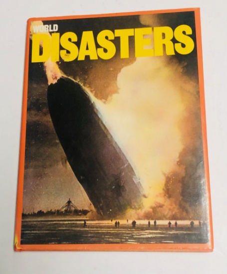 WORLD DISASTERS Book with Hindenburg