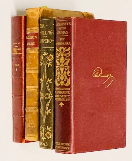 COLLECTION of Vintage & Antiquarian Books with Decorative Bindings