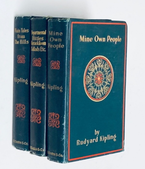 Rudyard Kipling Vintage Book Collection (c.1910)
