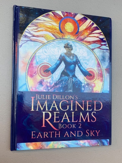 IMAGINED REALMS Earth and Sky (2015) SIGNED Hugo Award Scifi and Fantasy Artist