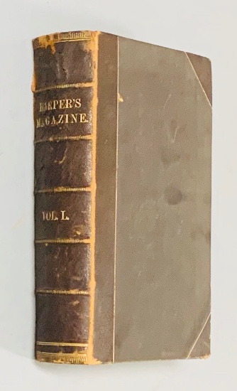 HARPER'S NEW MONTHLY MAGAZINE Volume L (1874-1875) FREDRICK DOUGLAS - LIVINGSTONE