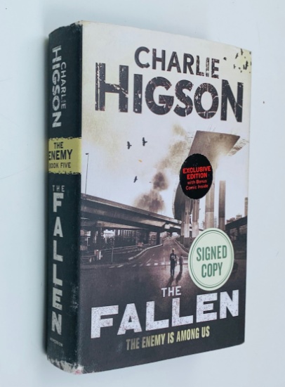 SIGNED The Fallen 5 The Enemy by Charlie Higson