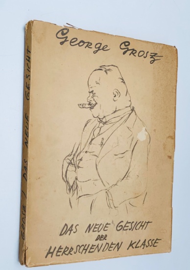 RARE George Grosz: The Face of the Dominant Class - GERMANY (1930) with HITLER