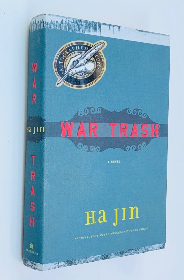 WAR TRASH by Ha Jin SIGNED - Chinese POWs Held by Americans