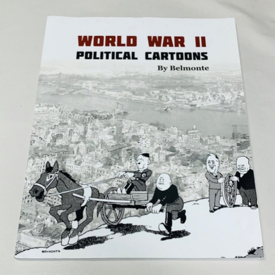 World War II Political Cartoons by Belmonte