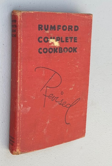 The Revised RUMFORD Cook Book (1940)
