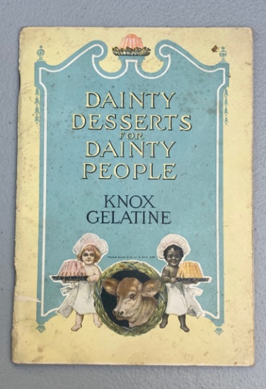 Dainty Deserts for Dainty People (1916) Recipe Books