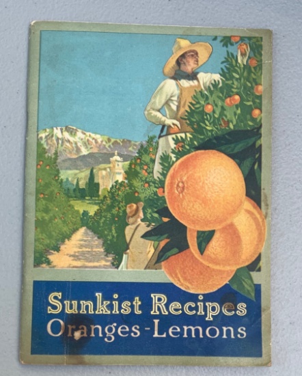 SUNKIST Recipes ORANGES & LEMONS (1916)