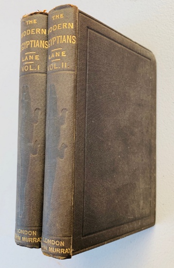 The Manners and Customs of the Modern Egyptians (1904) Two Volumes